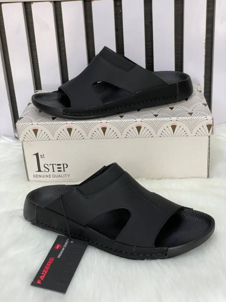 Men Comfortable FAIZERS Classic Long Lasting Leather Slippers