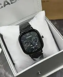 Forecast Very Beautiful & Stylish Non Fading Black CASIO Wristwatch